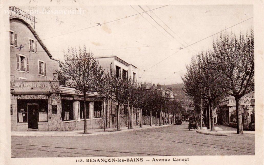 118. BESANÇON-les-BAINS - Avenue Carnot